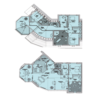 Grundriss Ferienhaus Gran Chalet